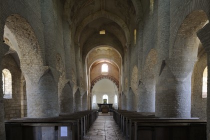 France, Saône-et-Loire (71), Chapaize, église romane Saint-Martin