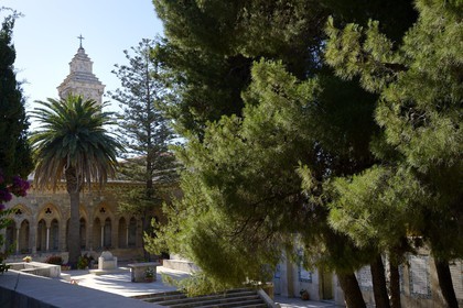 Israel, Jerusalem, holy city, the Church of the Pater Noster (Sancturay of the Eleona) on the Mount of Olives, it is one of four French territories in Jerusalem
