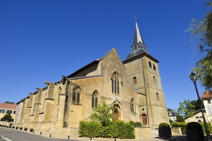 France, Meurthe et Moselle, Briey, St. Gengoult church Gothic type of the 13th century