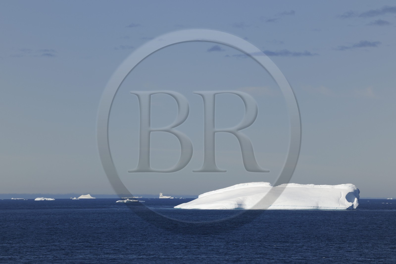 Groenland, région méridionale, iceberg