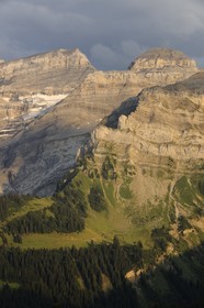 Switzerland, canton of Vaud, Les Diablerets at Col de la Croix