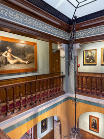 France, Paris (75), musée national Jean-Jacques-Henner dans l'Hotel particulier qui était la demeure et l'atelier du peintre Guillaume Dubufe