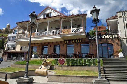 Georgia, Tbilisi, Old City,  I love Tbilissi