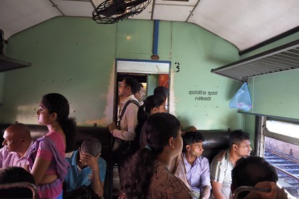 Sri Lanka, Colombo, Maradana train station